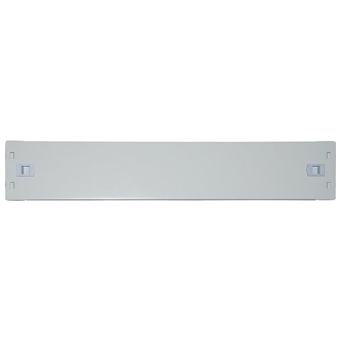 Link pannello cieco 2 unita per chiusura spazi vuoti in armadi rack 19 grigio