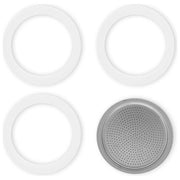 Bialetti Guarnizione e filtro in alluminio per caffettiera moka 1-2 tazze