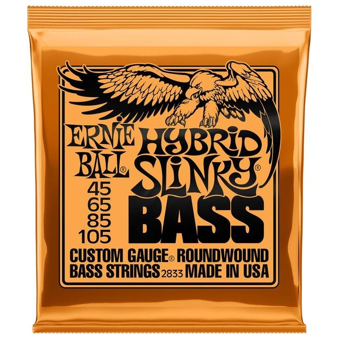Ernie Ball P02833 Chitarra Acciaio Basso 4 Pezzi