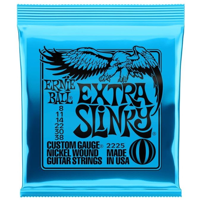 Ernie Ball P02225 Muta Corde Chitarra Acciaio Elettrico 6 Pezzoi