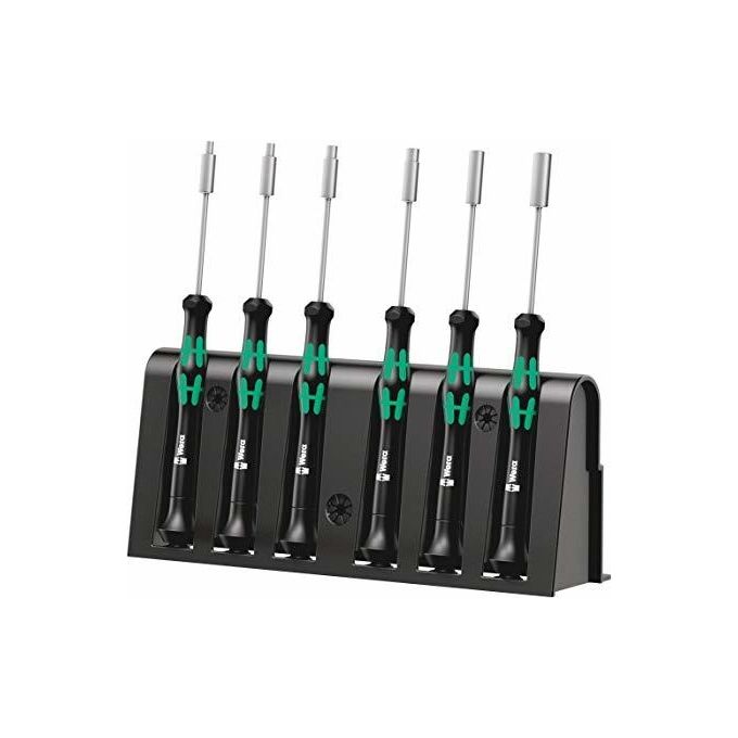 WERA 2069-6 set di cacciaviti per elettronica con supporto