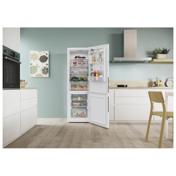 Candy CCT3L517EW City Combi Frigorifero Combinato 260 L 176 cm Classe E 39 dB Low Frost SuperCool colore Bianco