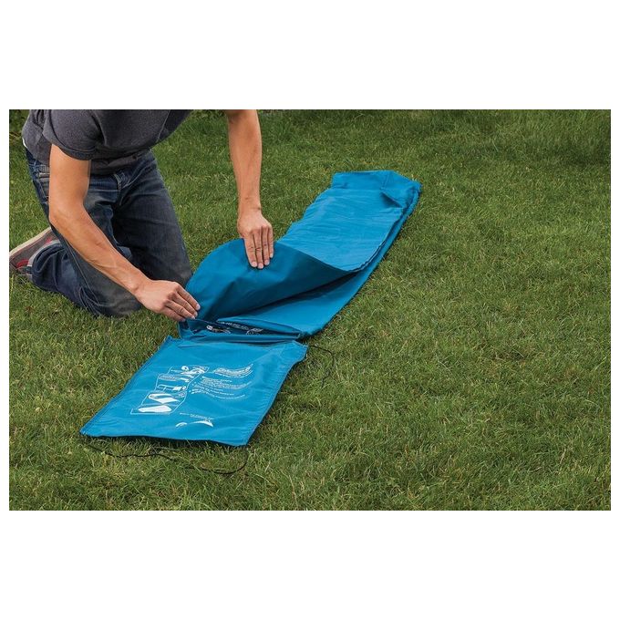 Coleman 2000031637 Extra Durable Airbed Materassino Gonfiabile Singolo con Valvola Double Lock e Puncture Guard colore Verde