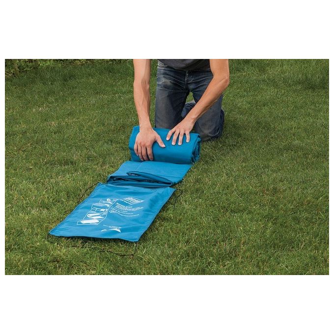 Coleman 2000031637 Extra Durable Airbed Materassino Gonfiabile Singolo con Valvola Double Lock e Puncture Guard colore Verde
