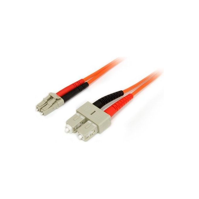 StarTech.com Cavo Patch Duplex In Fibra Multimodale 50-125 1 M Lc Sc