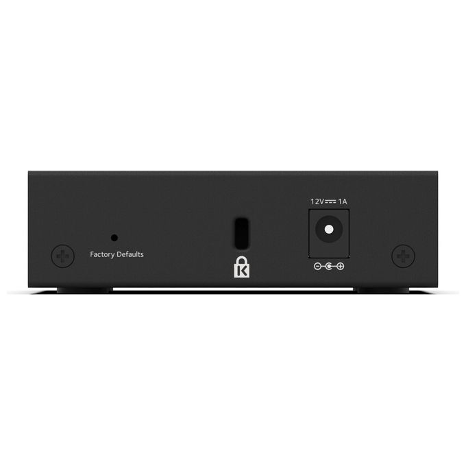 Netgear GS305E Switch Ethernet Gestito Gigabit Ethernet 10-100-1000 Nero