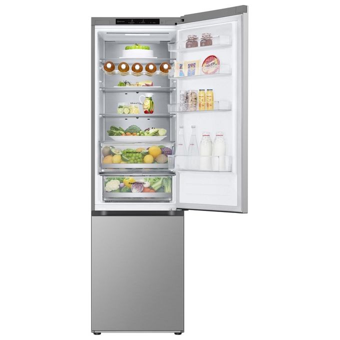 LG GBV5240DPY Frigorifero Combinato 387 L 203 cm Classe D 35 dB Total No Frost Fresh Converter (60x59.5x68.2 cm) colore Argento