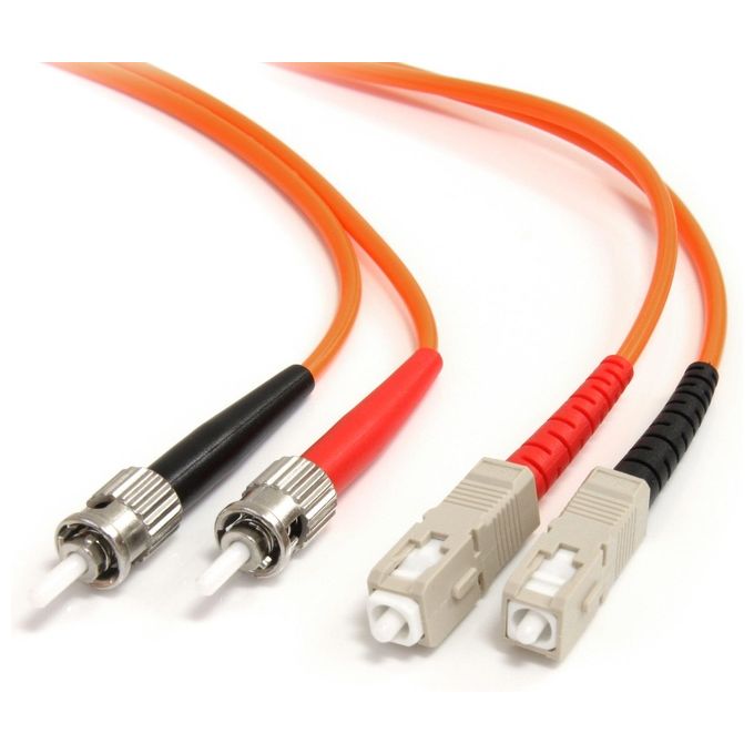 StarTech Cavo di rete patch ST - SC 62.5-125 multimodale duplex in fibra ottica da 2m