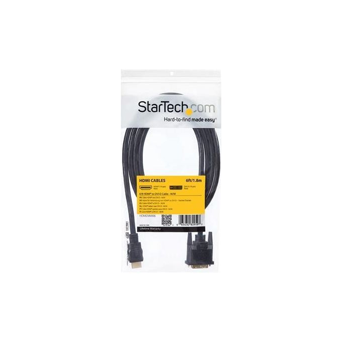 StarTech.com 6ft Hdmi To Dvi Digital Video Cable