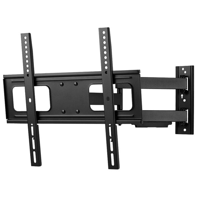 One For All WM 2453 Supporto a Parete TV 32'' 65'' Girevole 180° Inclinabile VESA 400x400 50 Kg colore Nero
