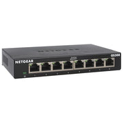 Netgear GS308-300PES Switch di Rete Non Gestito L2 Gigabit Ethernet 10-100-1000 Nero