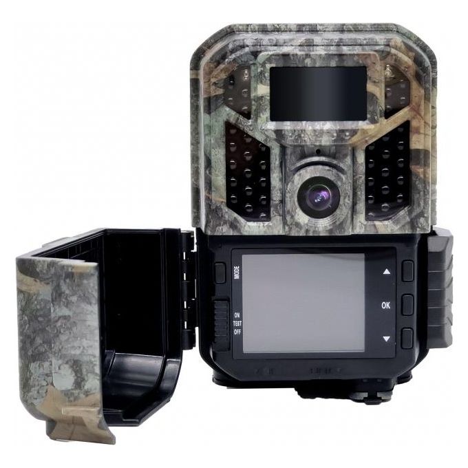 Braun Scouting Cam Black800 5K Fototrappola Risoluzione 5K Video Slow Motion e Time Lapse Angolo Visione 102° WiFi IP66 colore Nero