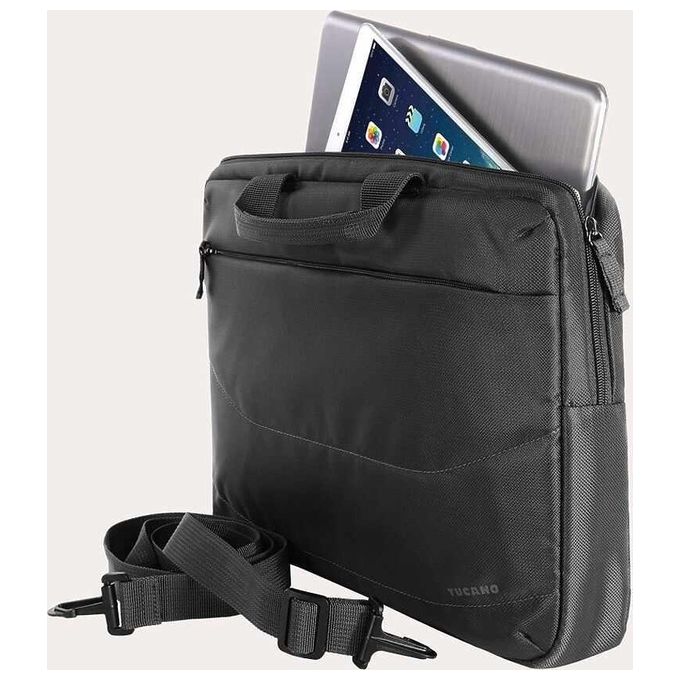 Tucano KIT_ Borsa per Notebook Fino a 14'' con Mouse Nero