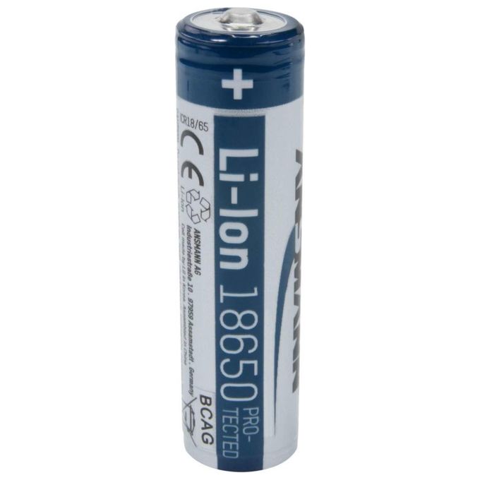 Ansmann Li-Ion Battery 18650 3500mAh 3.6V 12.6Wh