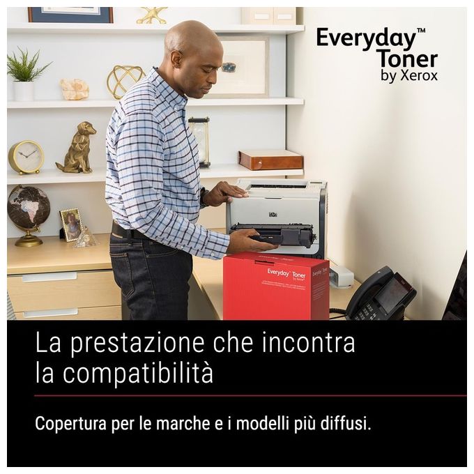 Xerox 006R03794 Everyday Toner compatibile HP CF361A CRG-040C 5000 pagine colore Ciano
