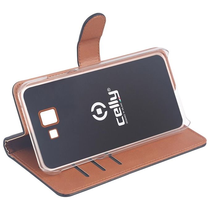 Celly Wally Case per Samsung Galaxy J4+ Nero