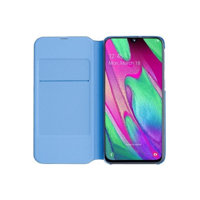Samsung Wallet Cover Black Galaxy a40