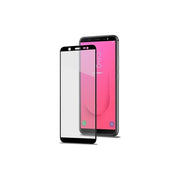 Celly Full Glass per Samsung Galaxy J8 Nero
