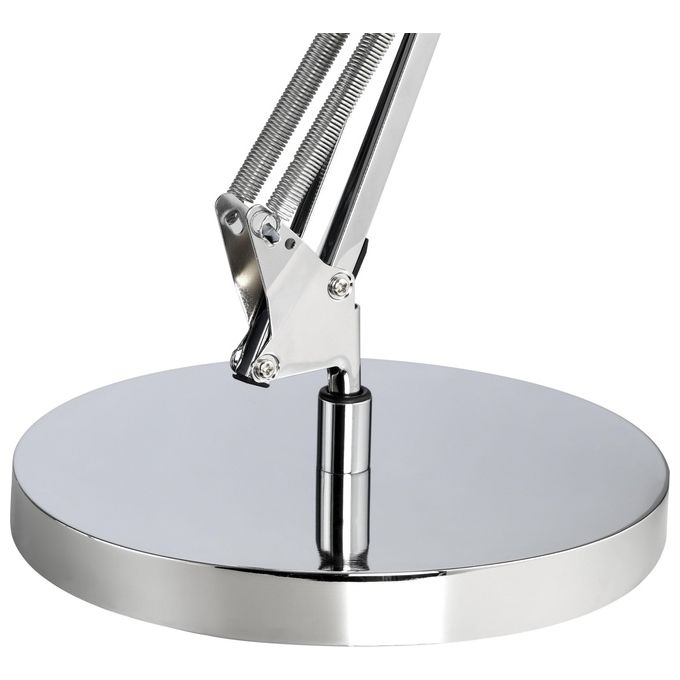 Unilux SUCCESS 80 Lampada da Tavolo Cromo E27 10W Led
