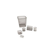 Lebez Set Ufficio 6 Pezzi Silver