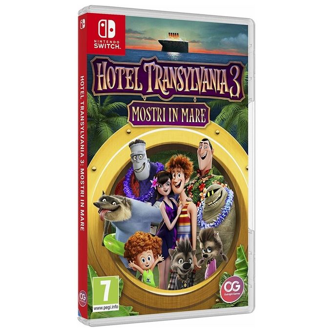BANDAI NAMCO Entertainment 113230 Hotel Transylvania 3: Monsters Overboard, Switch Videogioco Avventura RPG per Nintendo Switch ESRB E10+ PEGI 7 colore Nero
