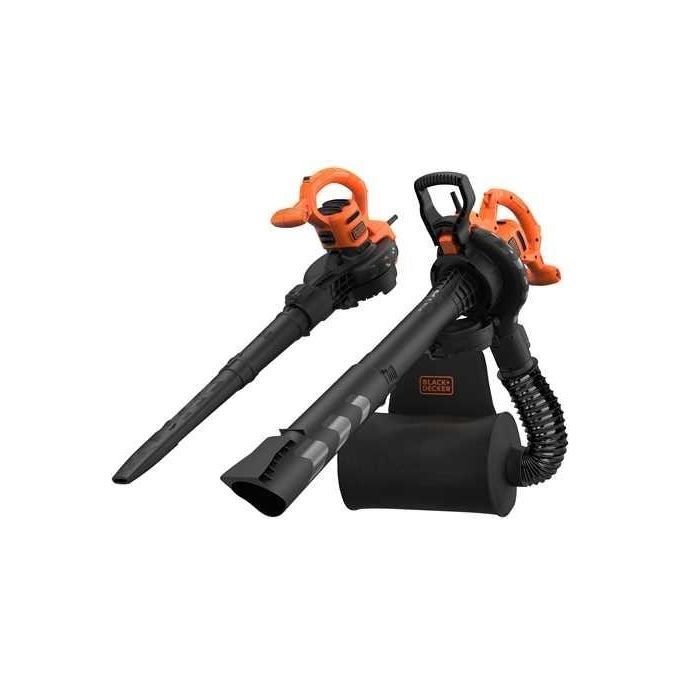 Black+decker soffiatore trituratore da 2900W per un'efficace raccolta e triturazione delle foglie in giardino