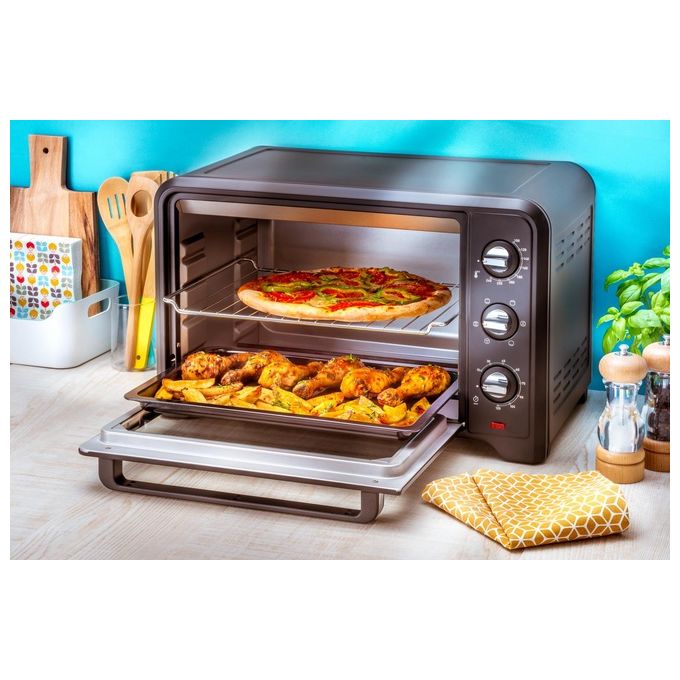 Moulinex OX495810 Optimo Forno Elettrico Ventilato 60 L 2200W 7 Modalita' di Cottura colore Nero