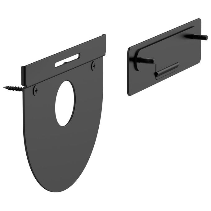 Logitech 939-001817 Tap Supporto da Parete con Gestione Cavi e Inclinazione 14° colore Nero