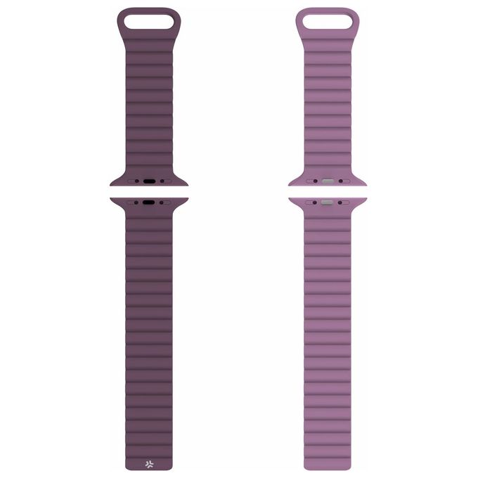Celly WBand Cinturino per Apple Watch 42-44-45mm Mag Viola