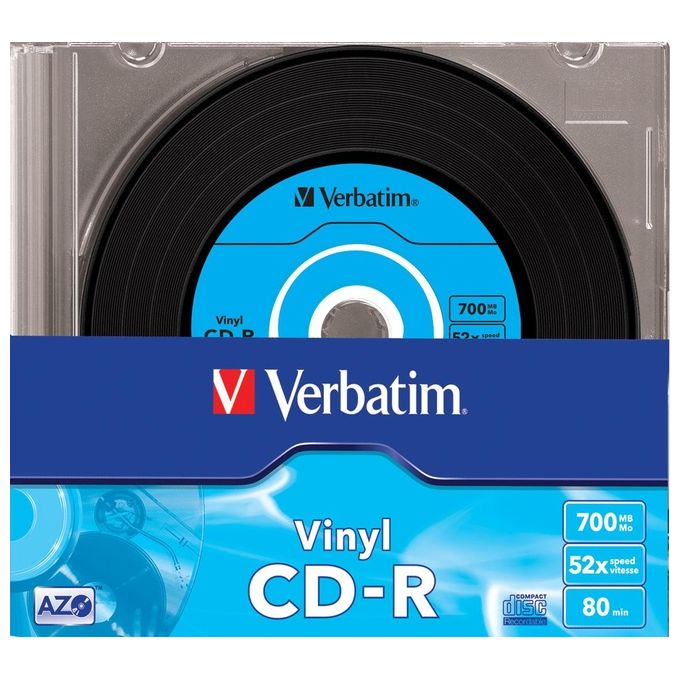 Verbatim Cdr Datalplus Vinyl 80 52x Conf.10)