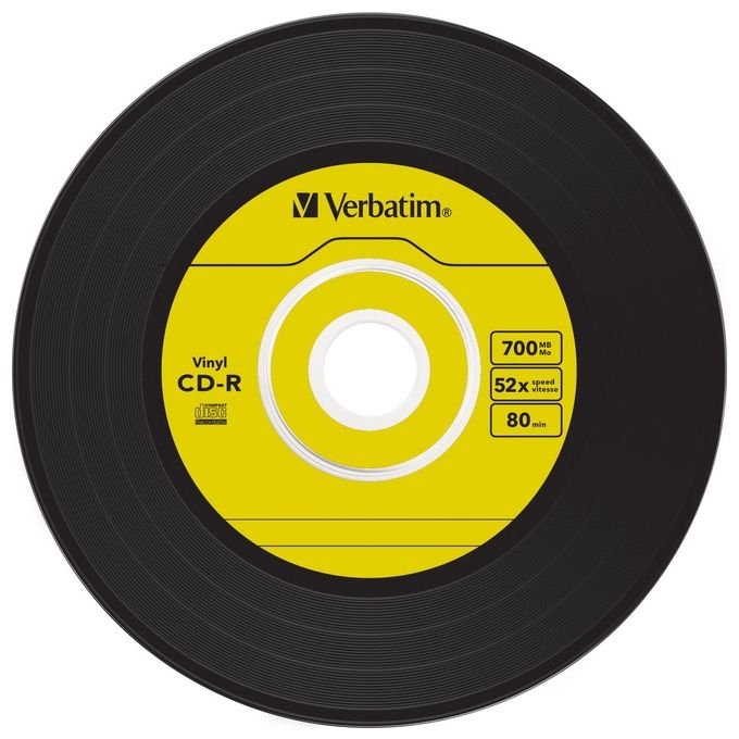 Verbatim Cdr Datalplus Vinyl 80 52x Conf.10)