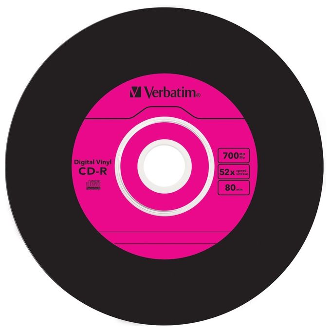 Verbatim Cdr Datalplus Vinyl 80 52x Conf.10)