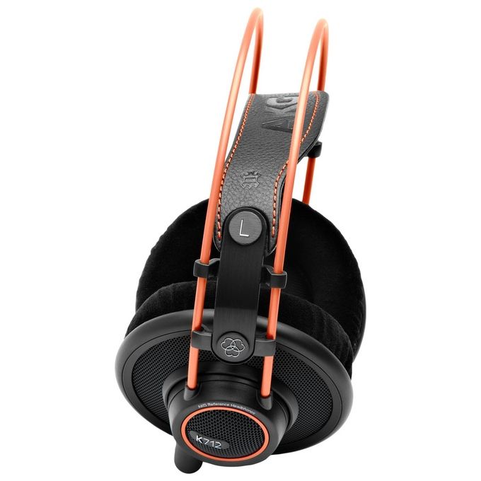 AKG 2458X00140 K712 Pro Cuffie a Padiglione Open Back 62 Ohm 105 dB SPL-V 10 Hz 39,8 kHz colore Nero