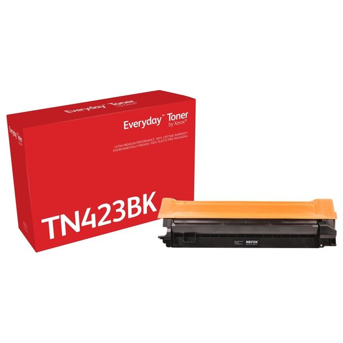 Xerox TN-423BK Everyday Toner Compatibile Alta Resa Brother 6500 pagine colore Nero