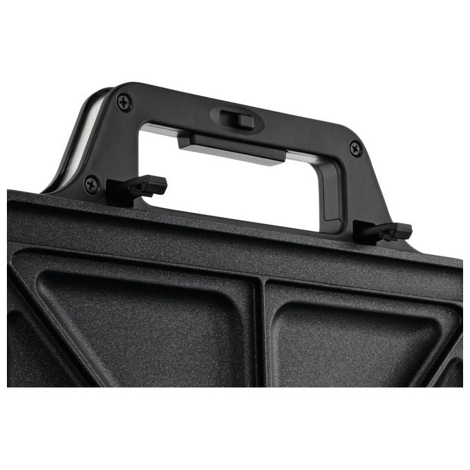 WMF 415150011 Lono Sandwich Toaster 800 W Capacita' 2 Toast Rivestimento Antiaderente Colore Argento