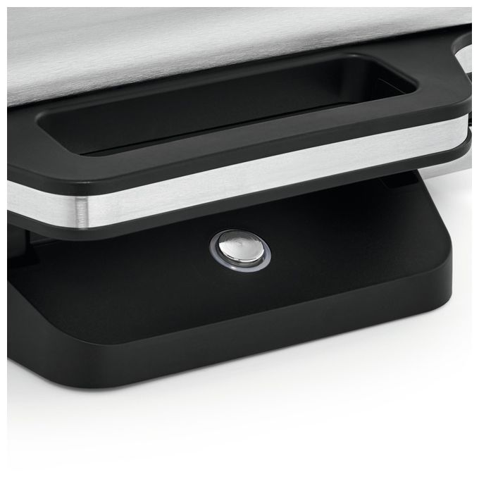 WMF 415150011 Lono Sandwich Toaster 800 W Capacita' 2 Toast Rivestimento Antiaderente Colore Argento
