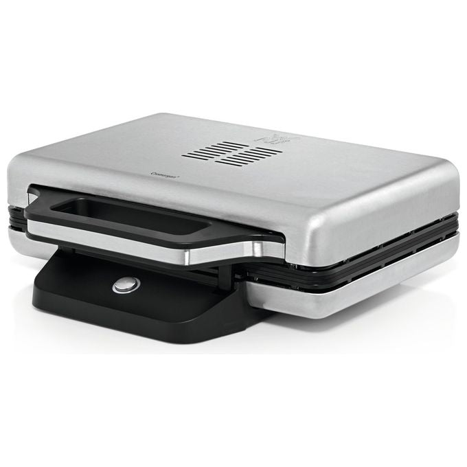 WMF 415150011 Lono Sandwich Toaster 800 W Capacita' 2 Toast Rivestimento Antiaderente Colore Argento