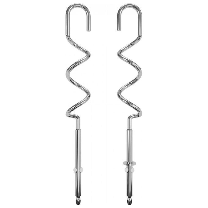 WMF 0416560011 Kult X Sbattitore manuale 400 W 5 velocita' Turbo con fruste e gancio impastatore colore Nero Metallico