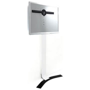 Erard 044661 STANDiT PRO Supporto da Pavimento per TV fino a 90'' Regolabile in Altezza 65 Kg VESA fino a 600x600 mm colore Nero Bianco
