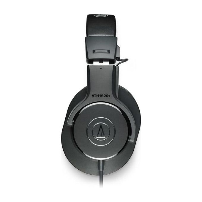 Audio-Technica ATH-M20X Cuffie Monitor Professionali Circumaurali Chiuse Cablate 40mm 47 Ohm 96 dB colore Nero