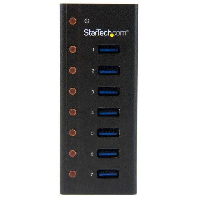 StarTech Consumer Io 7 porte Usb 3 Hub Desk - Wall Compact e Durable per Travel