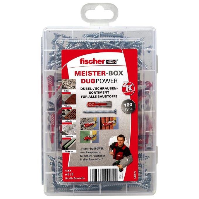 Fischer MeisterBox DuoPower con Viti