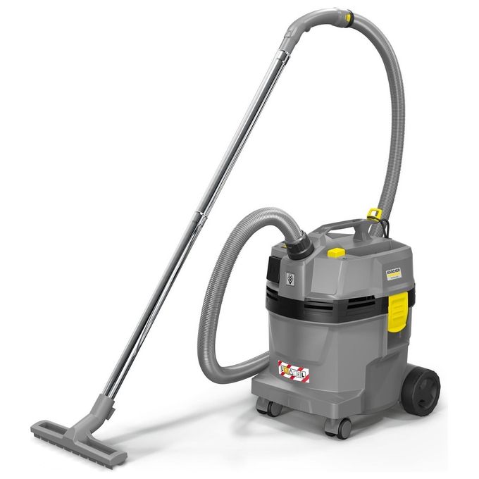 Kärcher 1.378-610.0 NT 22-1 Ap Te L Aspiratore Solidi Liquidi Filtro a Cartuccia 22 L 1300 W 71 l-s 72 dB colore Nero Grigio Giallo