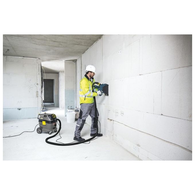 KÄRCHER 1.148-235.0 NT 30-1 Tact Te M Aspiratore Solidi Liquidi 30 L 1380 W 74 l-s 25,4 kPa colore Nero Grigio