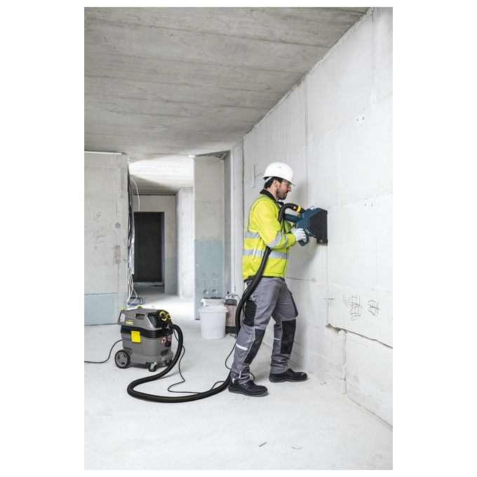 KÄRCHER 1.148-235.0 NT 30-1 Tact Te M Aspiratore Solidi Liquidi 30 L 1380 W 74 l-s 25,4 kPa colore Nero Grigio