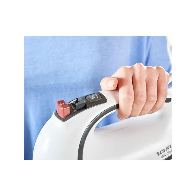 Taurus 913525000 Giro Complet Sbattitore con Base 500 W 5 Velocita' Ciotola Rotante 2,5 L colore Bianco