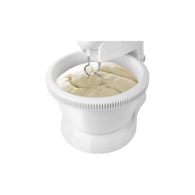 Taurus 913525000 Giro Complet Sbattitore con Base 500 W 5 Velocita' Ciotola Rotante 2,5 L colore Bianco