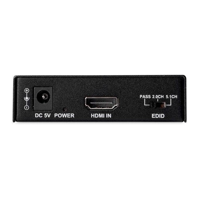 StarTech.com Estrattore Audio Hdmi 4K con Supporto 4K 60Hz