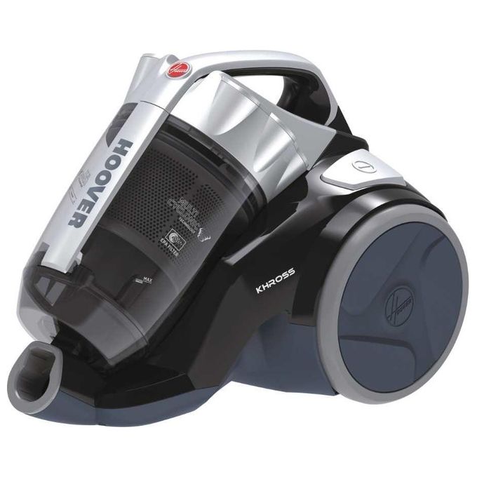 Hoover KS31PAR 011 Khross Aspirapolvere a Traino con Filo senza Sacco Tecnologia Multiciclonica Potenza 550 W Capacita' 1,8 Litri con Spazzola Parquet Luxor Black