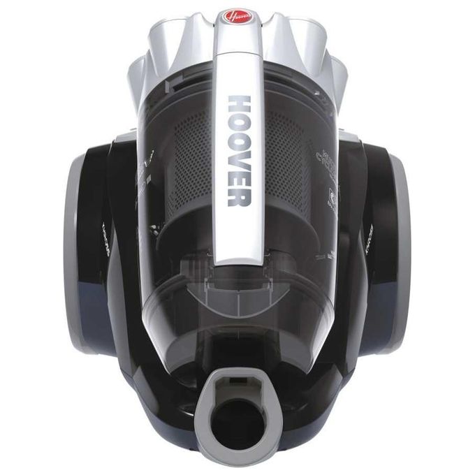 Hoover KS31PAR 011 Khross Aspirapolvere a Traino con Filo senza Sacco Tecnologia Multiciclonica Potenza 550 W Capacita' 1,8 Litri con Spazzola Parquet Luxor Black